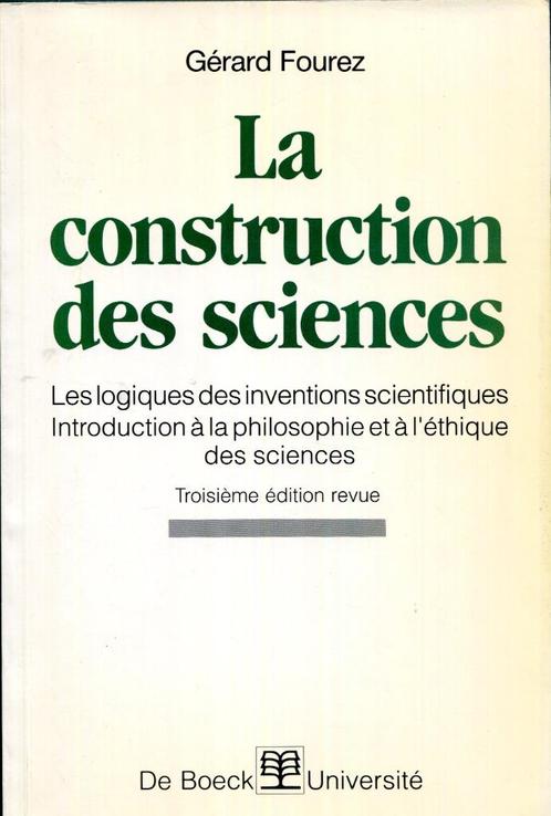 La construction des sciences, Boeken, Wetenschap, Zo goed als nieuw, Sociale wetenschap, Ophalen of Verzenden