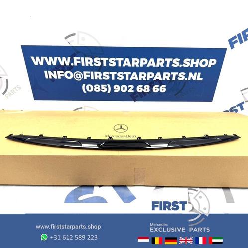 A2548855101 BUMPER LIJST W254 GLC AMG SIERLIJST LIP ZWART X2, Auto-onderdelen, Carrosserie, Bumper, Mercedes-Benz, Voor, Gebruikt