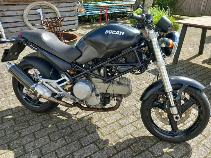 Ducati Monster 600 Dark 2001, Motoren, Motoren | Ducati, Particulier, Naked bike, meer dan 35 kW, 2 cilinders, Sportuitlaat, Ophalen