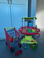 Winkel speelgoedset met winkelwagen en scanner, Kinderen en Baby's, Ophalen, Gebruikt, Jongen of Meisje