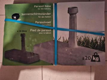 Parasol voet zwaar rechthoekig NIEUW beschikbaar voor biedingen