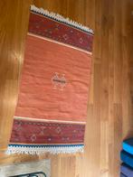 Handgemaakt tapijt uit India, Gebruikt, Rechthoekig, Ophalen of Verzenden, Indisch