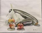 Kees Verwey  Aquarel  Gesigneerd   Papier  Afm. ca. 50 x 40, Antiek en Kunst, Ophalen