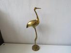 Vintage Messing Flamingo, Antiek en Kunst, Ophalen of Verzenden