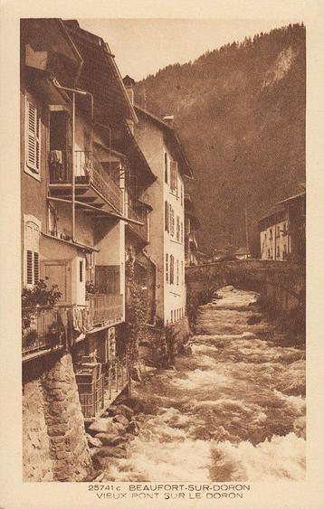 FRANKRIJK - Beaufort-sur-Doron: Vieux Pont sur le Doron beschikbaar voor biedingen