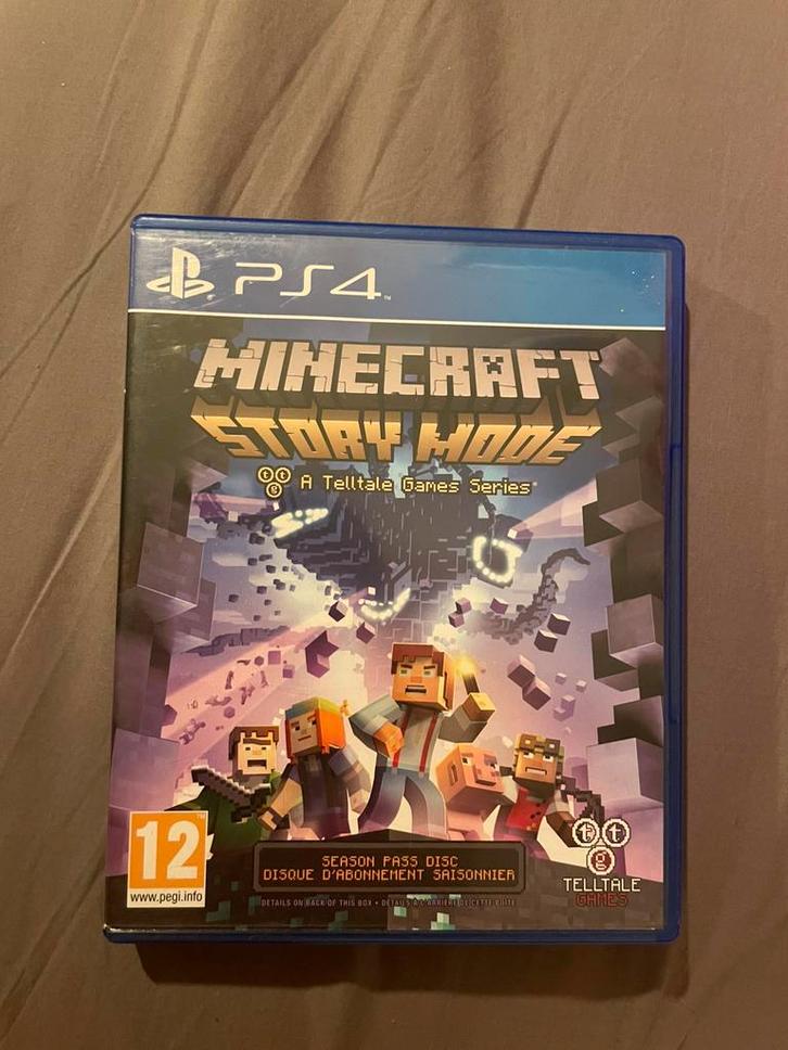 Minecraft Story Mode, Games en Spelcomputers, Games | Sony PlayStation 4, Zo goed als nieuw, Overige genres, Vanaf 3 jaar, Ophalen of Verzenden