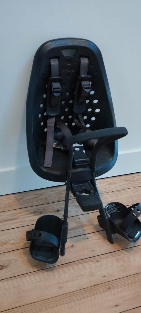 Thule Yepp Mini fietsstoeltje vooraan, Fietsen en Brommers, Fietsaccessoires | Fietsstoeltjes, Gebruikt, Voorzitje, Voetsteuntjes