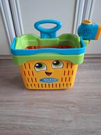 V-tech speel en leer  winkelmand. Rollend mandje, verstelbaa, Ophalen, Zo goed als nieuw
