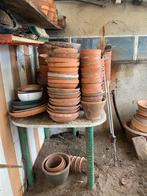 Bloempotten baksteen, Tuin en Terras, Ophalen, Zo goed als nieuw