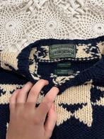 Polo Country Ralph Lauren Handknit Woll Southwestern  M, Maat 38/40 (M), Blauw, Ophalen of Verzenden, Zo goed als nieuw
