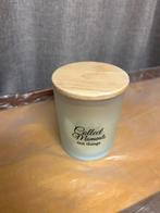 Living art kaars in glas - nieuw, Huis en Inrichting, Overige materialen, Wit, Ophalen of Verzenden, Zo goed als nieuw