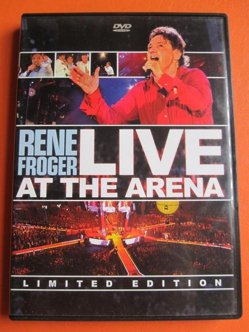 Rene Froger Live At The Arena (2 disc), Cd's en Dvd's, Dvd's | Muziek en Concerten, Zo goed als nieuw, Muziek en Concerten, Boxset