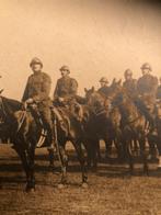 Photo cavalerie Belge casque Adrian