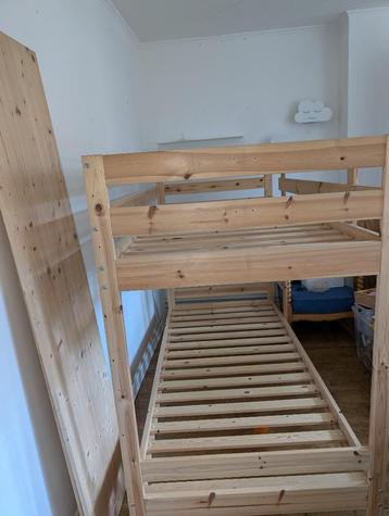 Lit superposé Ikea (Mydal), 90 cm, Autres couleurs, Enlèvement, Utilisé