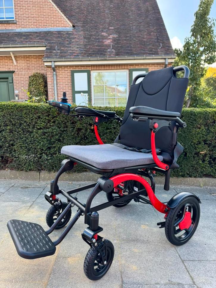 Lichtgewicht Elektrische rolstoel LUXE invalide Rolwagen, Diversen, Rolstoelen, Zo goed als nieuw, Elektrische rolstoel, Inklapbaar