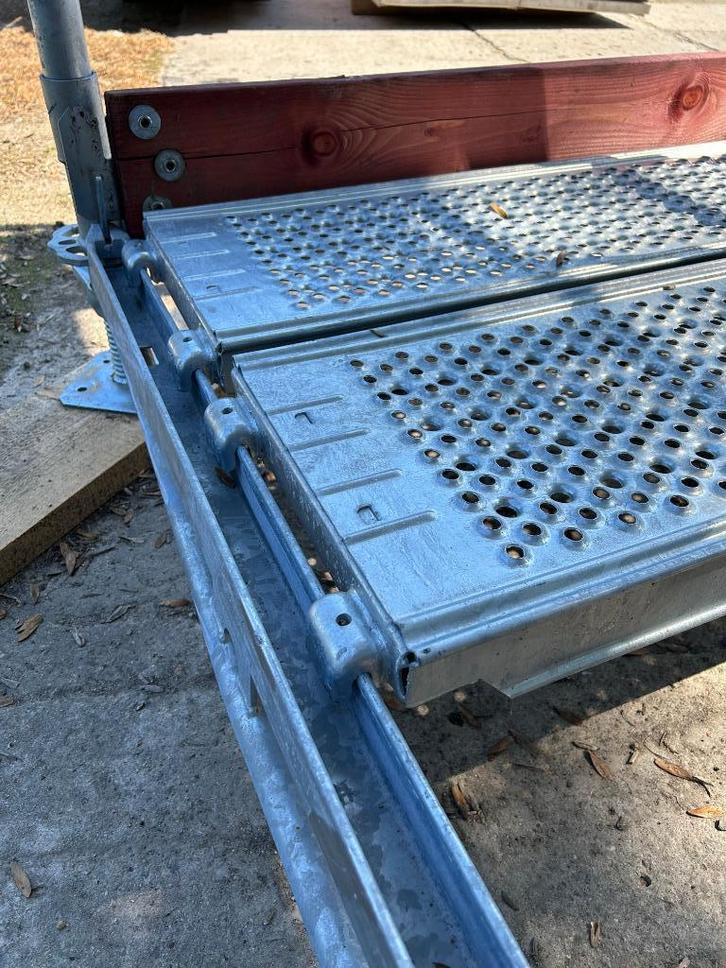 Modulaire steiger | 500 m² | Gratis levering, Doe-het-zelf en Bouw, Steigers, Nieuw, Gevelsteiger, 5 meter of hoger, Verzenden