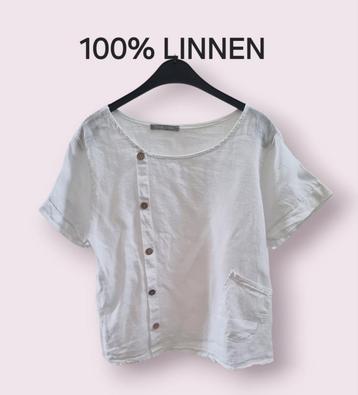 ✨️LINNEN Blouse  - Maat M - Pracht staat✨️ beschikbaar voor biedingen