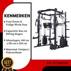 Power Rack + Smith Machine + Leg Press + 160KG Gewichtsstape, Sport en Fitness, Fitnessmaterialen, Ophalen of Verzenden, Nieuw