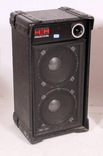HH 200 PRO klankkasten 1 paar, TV, Hi-fi & Vidéo, Enceintes, Utilisé, Haut-parleurs Frontaux, Arrière ou Stéréo, 120 watts ou plus