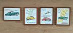 4 prachtige oldsmobile reclames uit 1950, Te koop, Particulier