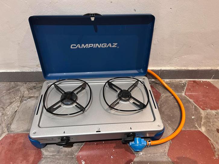 Campingaz - 2 pit vuurtje, Caravans en Kamperen, Kampeeraccessoires, Gebruikt, Ophalen