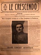 Le crescendo 2ème année 1930 numéro hors série la bouverie