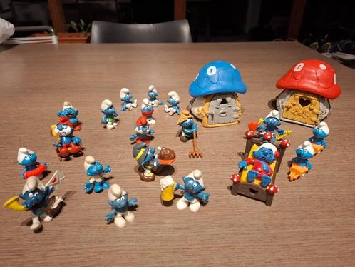 Vintage Smurfen, Verzamelen, Smurfen, Zo goed als nieuw, Poppetje, Figuurtje of Knuffel, Verschillende Smurfen, Ophalen of Verzenden