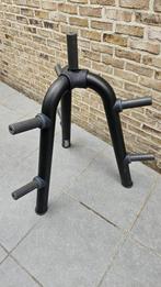 Rek voor olympische schijven (plate tower) Technogym, Enlèvement, Utilisé