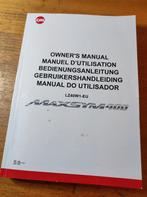 Manuel d'utilisation MaxSym 400 / 2022, Motos, Modes d'emploi & Notices d'utilisation, Enlèvement, Autres marques