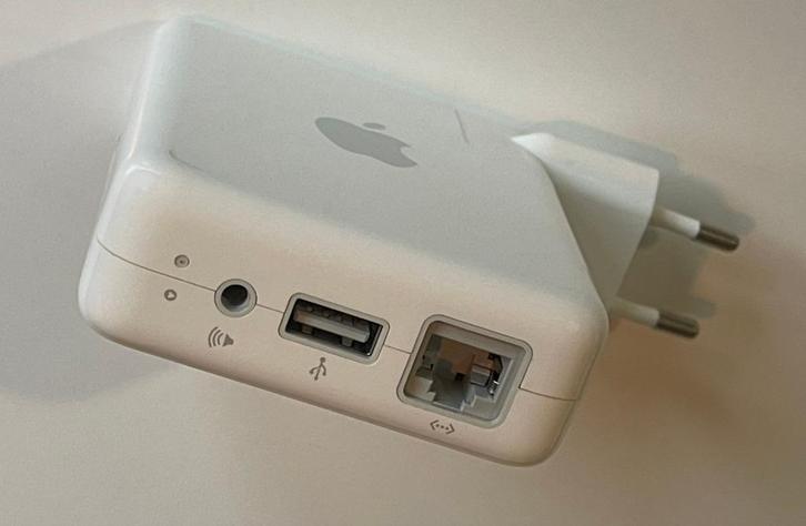 AirPort APPLE Basestation - 5€, Computers en Software, WiFi-versterkers, Gebruikt, Ophalen