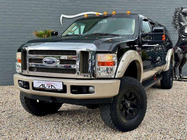 Ford USA F-350 King Ranch 6.4 V8 TD Stroke * Hardtop*, Auto's, Ford USA, Bedrijf, Te koop, F-350, Achteruitrijcamera, Airconditioning
