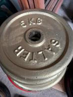 Fitness gewichten, Sport en Fitness, Fitnessmaterialen, Ophalen, Gebruikt, Halterschijven