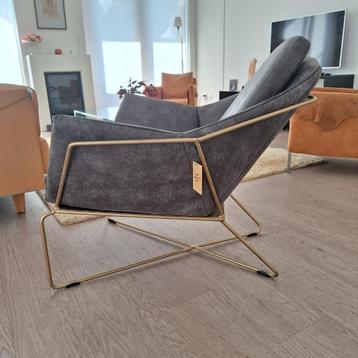 Prachtige NIEUWE echt leren zetel lounge  Eric Kuster stij beschikbaar voor biedingen