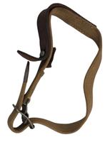 duitse ww2 webbing equipment riempje 49 cm lang, Verzamelen, Militaria | Tweede Wereldoorlog, Ophalen of Verzenden