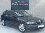 BMW 3 Serie 320 Touring d Option Line (bj 2004), 4 cilinders, Zwart, Leder, Bedrijf