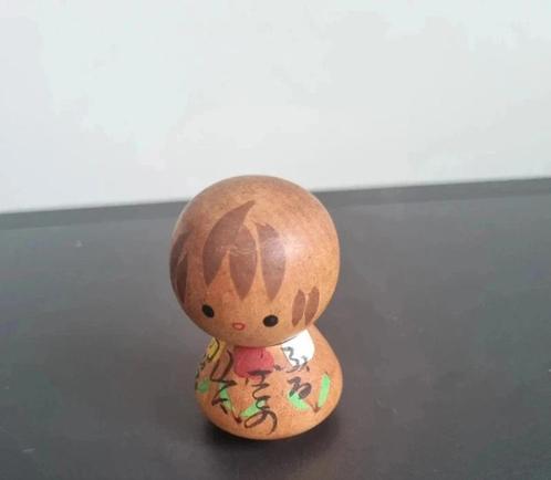 Schattige kokeshi van Hiroe Fukushima, Antiek en Kunst, Kunst | Beelden en Houtsnijwerken, Verzenden