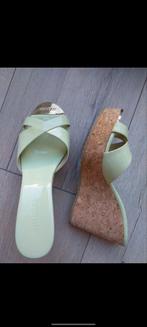 Jimmy Choo muiltjes met sleehak, maat 37.5, Kleding | Dames, Schoenen, Jimmy Choo, Ophalen