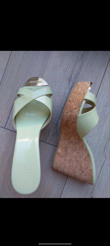 Jimmy Choo muiltjes met sleehak, maat 37.5, Kleding | Dames, Schoenen, Ophalen