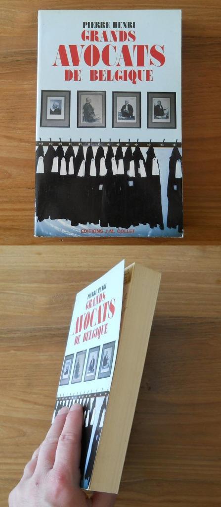 Grands avocats de Belgique (Pierre Henri), Boeken, Biografieën, Gelezen, Ophalen of Verzenden