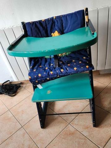 Chaise en bois évolutive pour enfant 