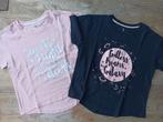 Lot 2 t-shirts rose et noir La Redoute taille 14 ans, Ophalen of Verzenden, Zo goed als nieuw, La Redoute, Meisje
