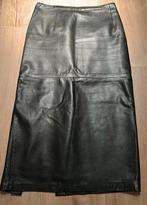 Echt lederen dames rok. 3/4model, Ophalen of Verzenden, Zo goed als nieuw, Maat 36 (S), Bruin