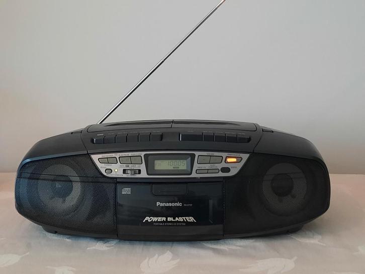 Panasonic radio-casette-cd speler, TV, Hi-fi & Vidéo, Lecteurs DVD, Utilisé, Lecteur DVD, Panasonic, Portable, Enlèvement