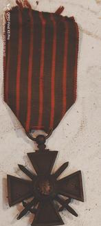 médaille CROIX de GUERRE  14 18, Collections, Objets militaires | Général, Enlèvement ou Envoi