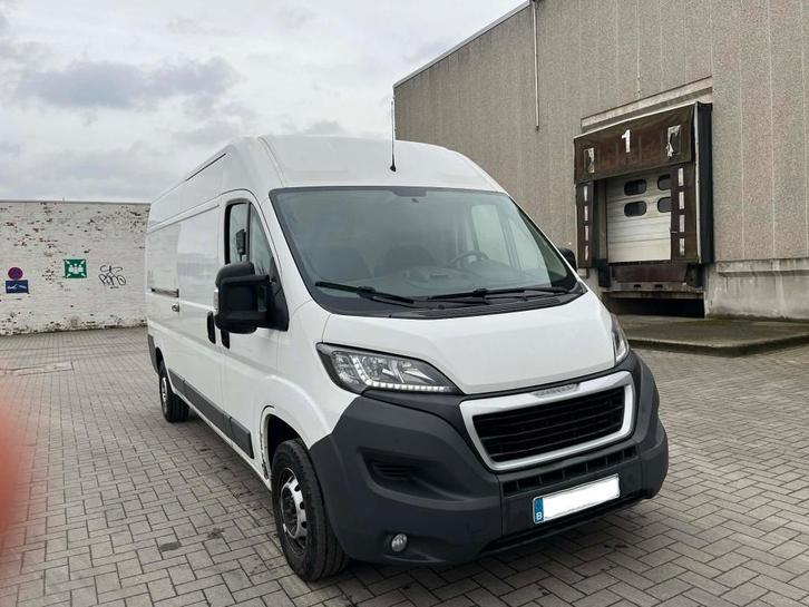 Peugeot Boxer L3H2 2.0HDI EURO6b Gekeurd met carpass, Autos, Camionnettes & Utilitaires, Entreprise, Achat, ABS, Caméra de recul