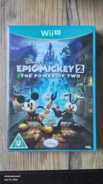 Epic Mickey 2 : Le pouvoir des deux - Nintendo Wii U, Comme neuf, À partir de 3 ans, Plateforme, Envoi