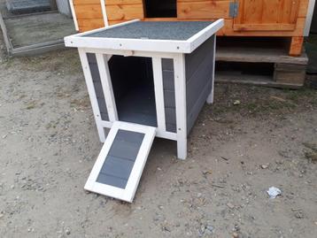konijn , kippenhokje schuilhok voor katten cottage, Ophalen, Nieuw, Kippenhok of Kippenren