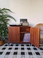 Vintage midcentury kastje | platenspeler meubel | kast retro, Huis en Inrichting, Woonaccessoires | Overige, Ophalen, Gebruikt