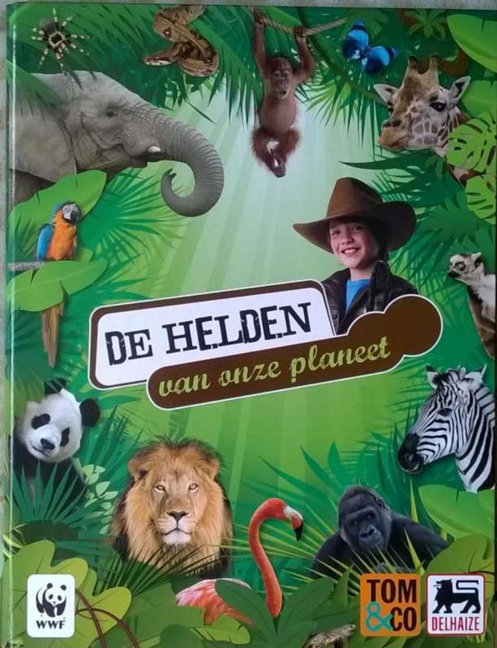 Boek trading cards De helden van onze planeet, Verzamelen, Complete verzamelingen en Collecties, Ophalen of Verzenden