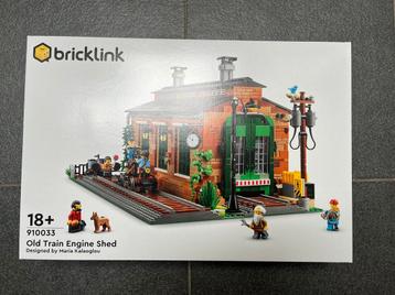 Lego Bricklink Designer Program 910033 old train engine shed, Enlèvement ou Envoi